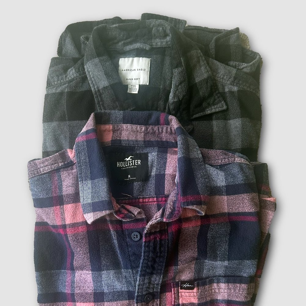 Plaid Flannel shirts